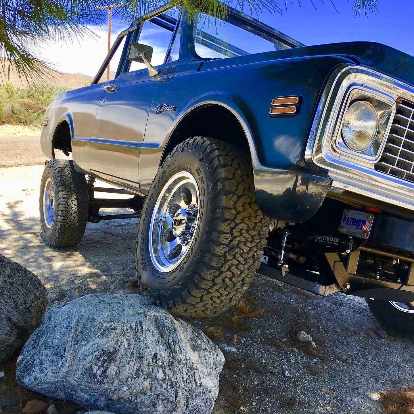 Completed K5 Blazer restomod build on Patriot Chassis with modern IFS suspension and custom paint