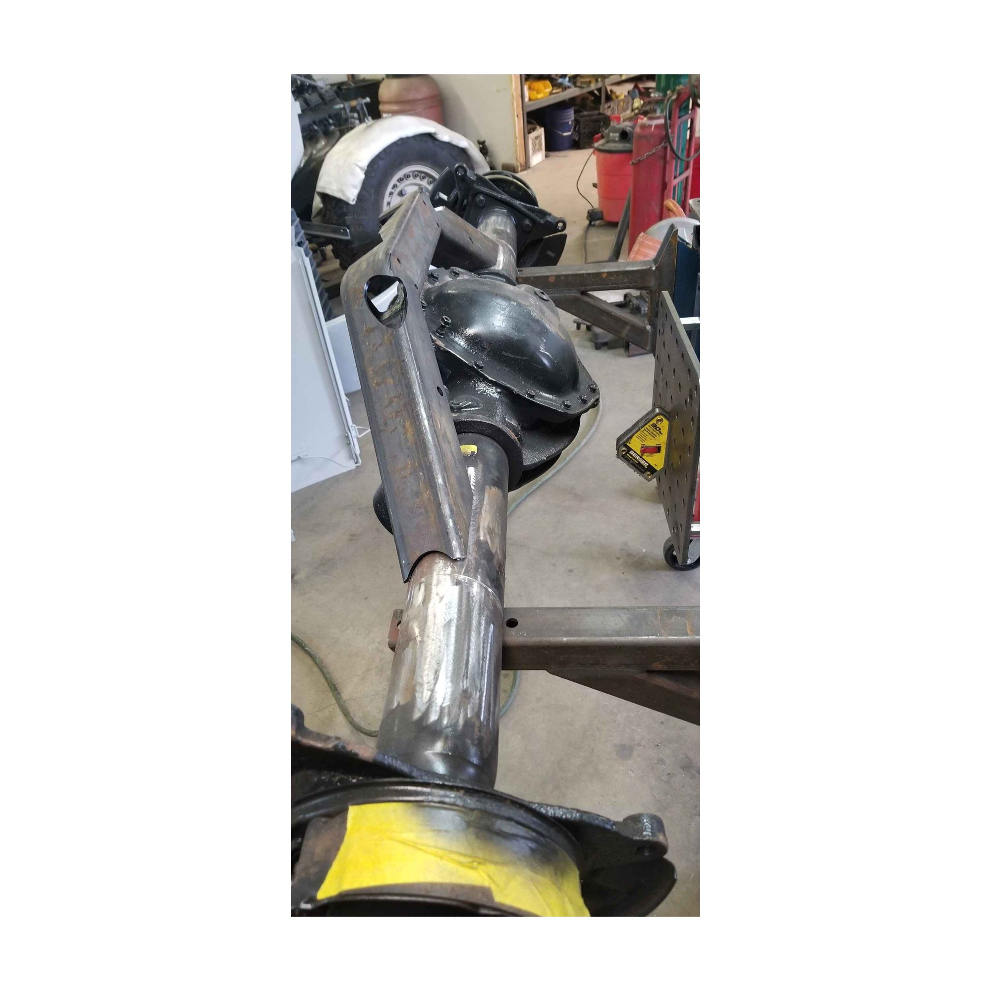 Axle Holder for Fixture Table view 2