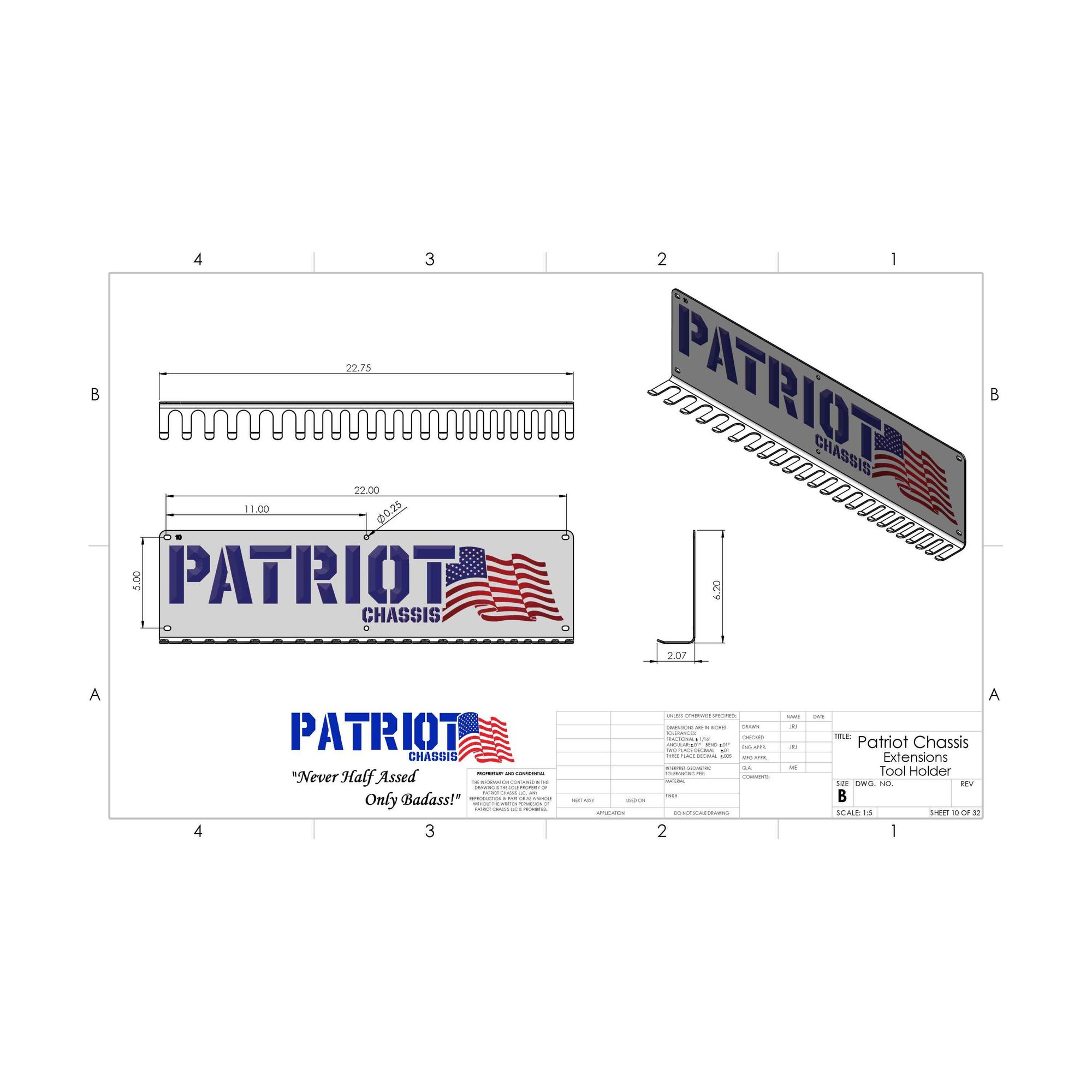 Extensions Hanger (Holder #10) view 2