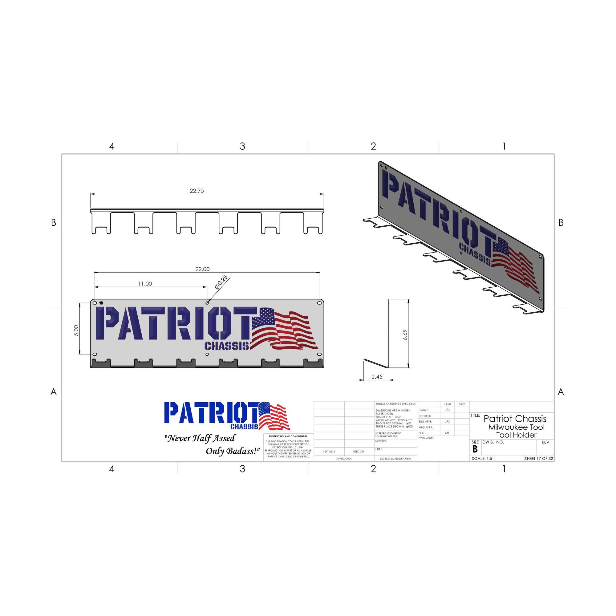 Milwaukee Tool Hanger (Holder #18) view 2