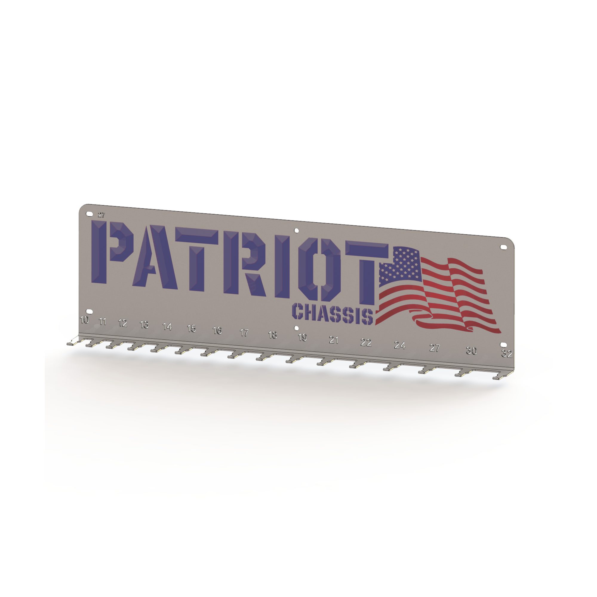 Socket Set (Metric) Tool Hanger (Holder #27) - Tool Hangers | Patriot Chassis