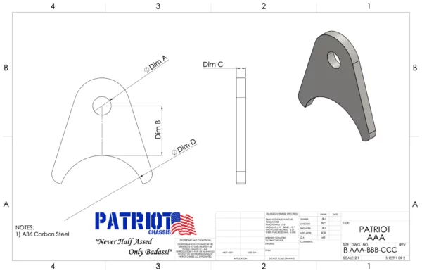 Universal Tube Bracket (Configurable) - Image 4