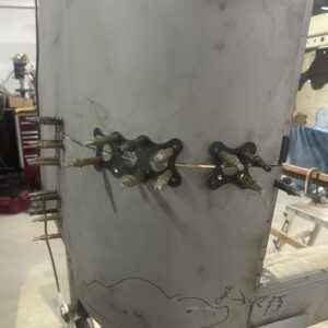 cleco plate in action, 54 power wagon body work, cleco tab, panel tab, body work tabs