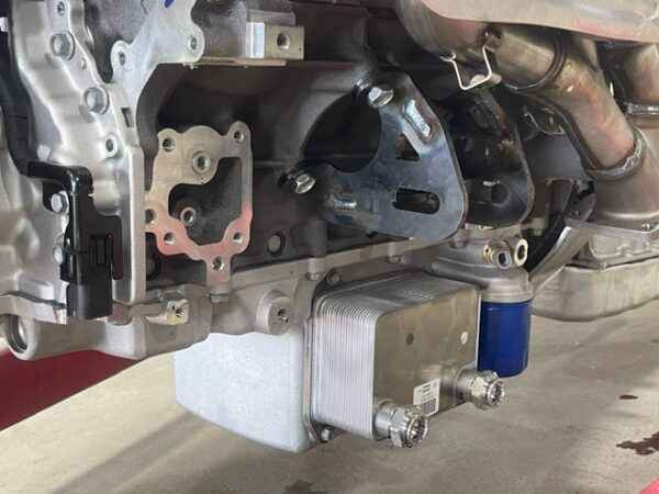 LT4 engine mount oil seperator, LT4 engine mount, LT4 engine mount clears catch can, LT4 engine mount tube clearance